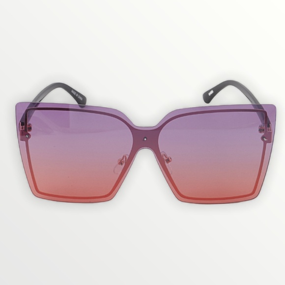 OVERSIZED LENS SHIELD SUNGLASSES - Picture 2 of 4